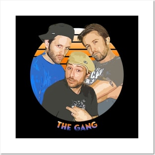 The Gang // Circle Retro Posters and Art